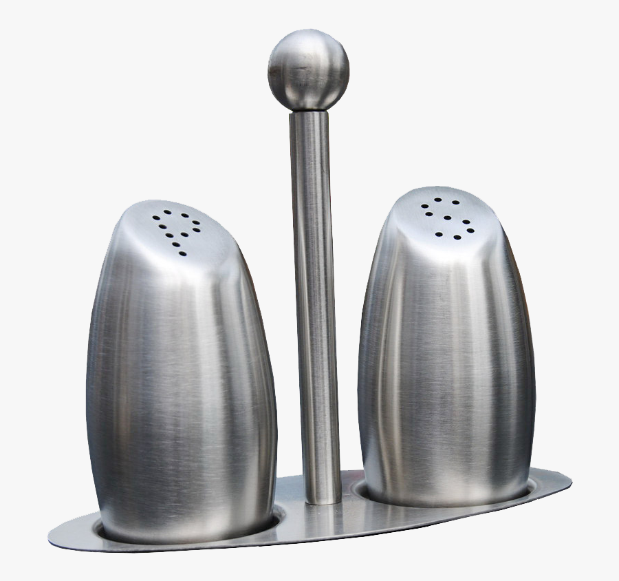 Salt Shaker Pouring Png - Salt And Pepper Shakers, Transparent Clipart