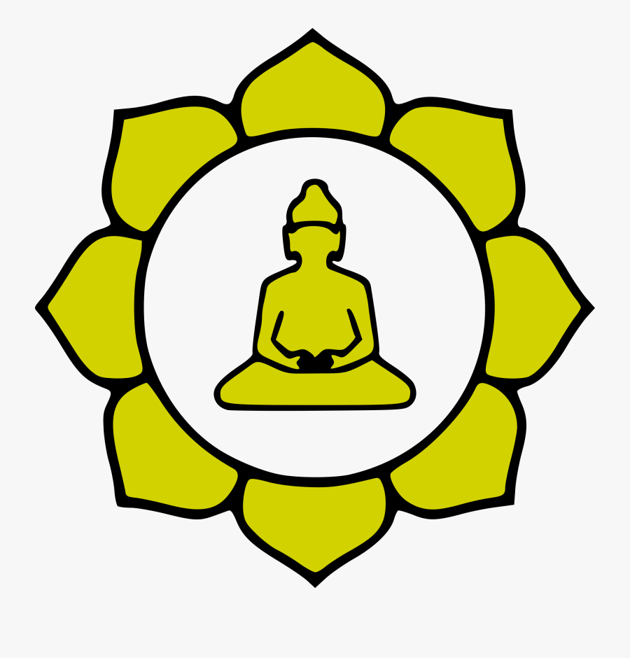 Buddha Clipart Favicon - Pure Land Buddhism Symbol, Transparent Clipart