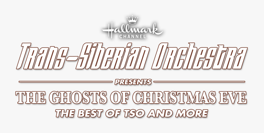 Tso 2016 Winter Admat Lockup Logo - Trans Siberian Orchestra, Transparent Clipart