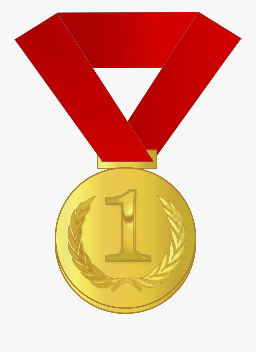 Award Clipart - Gold Medal Icon Png, Transparent Clipart
