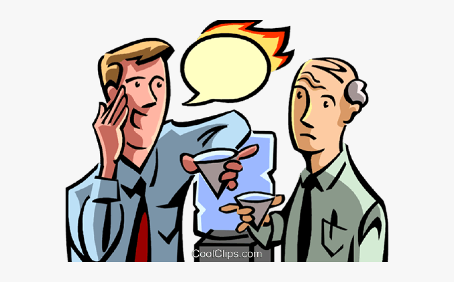 Crying Clipart Stranger Anxiety - Two People Talking, Transparent Clipart