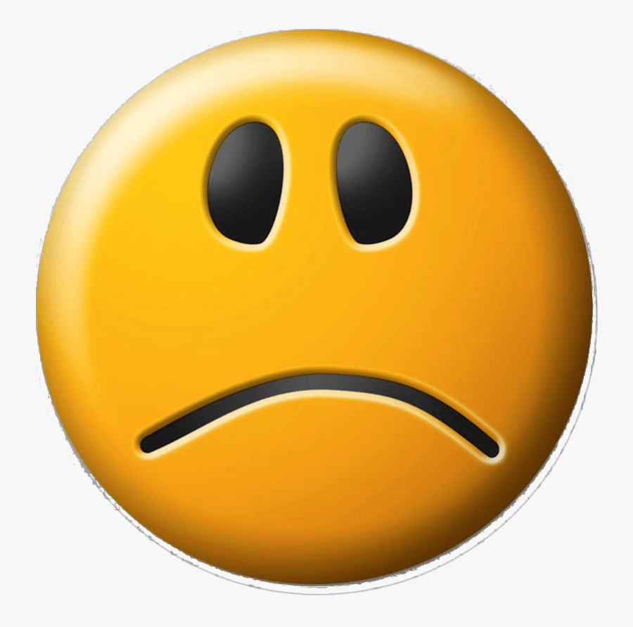 Anxious Pictures - Sad Face, Transparent Clipart