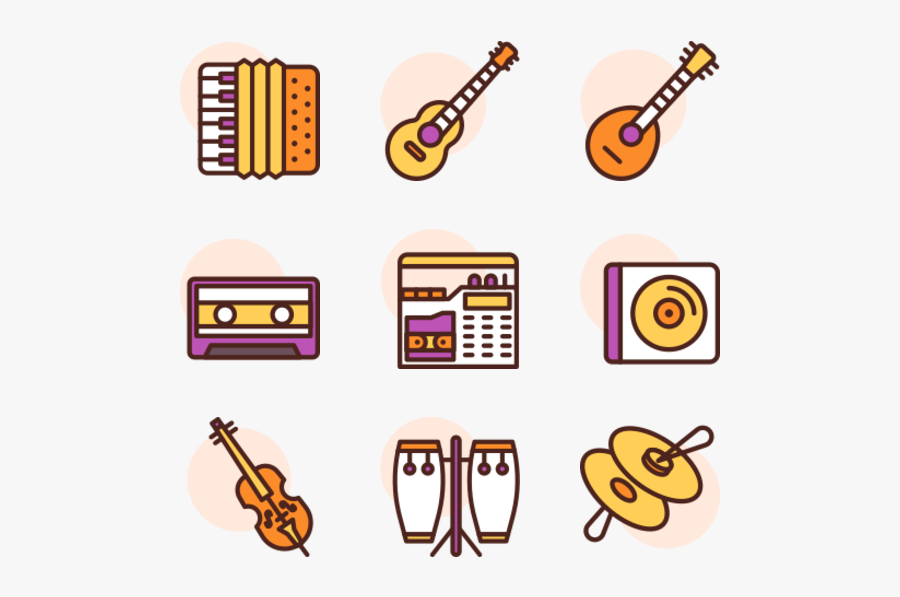 Instrumentos Musica Icono Png, Transparent Clipart