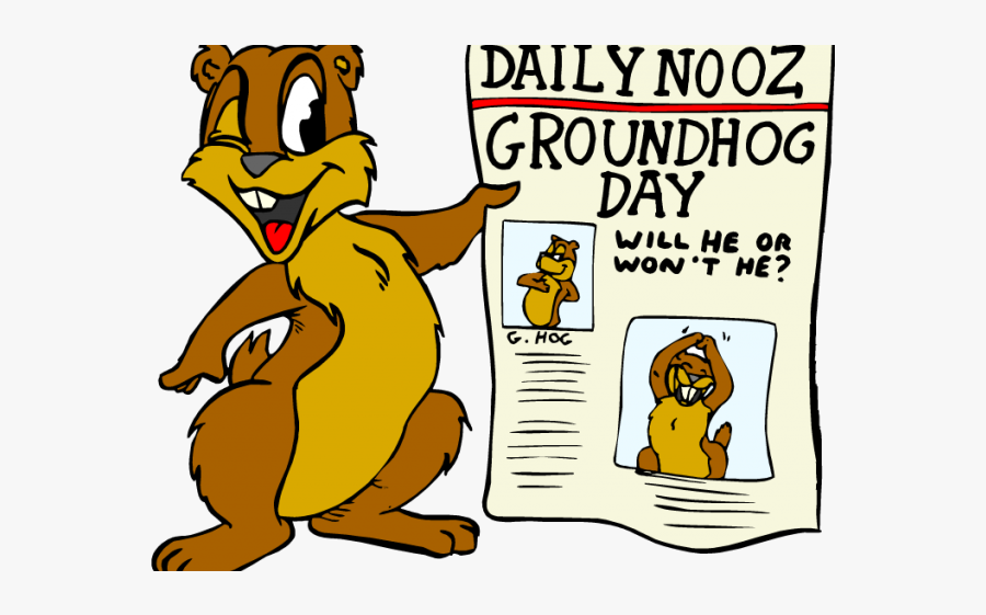 Groundhogs Day Clip Art, Transparent Clipart