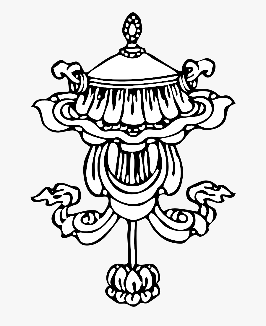 Parasol Buddhism, Transparent Clipart