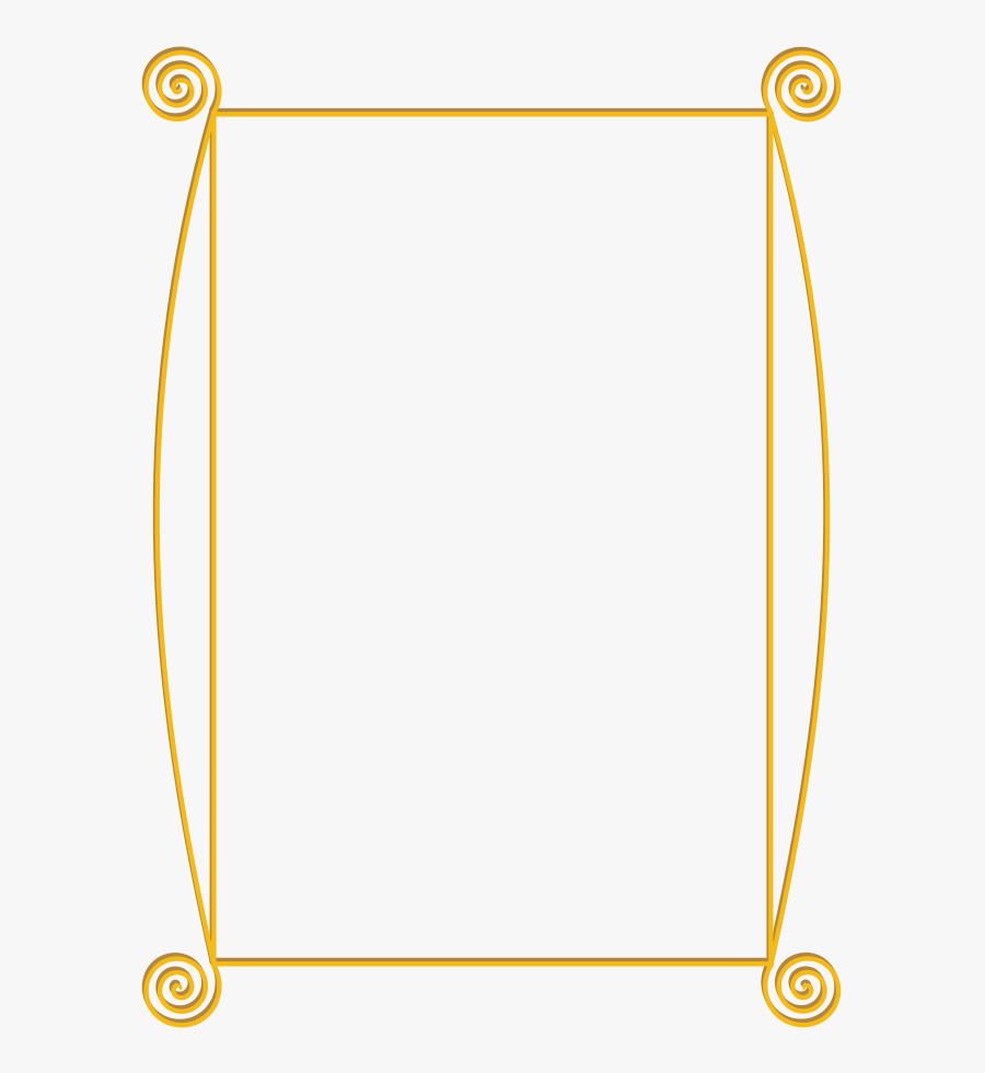 Golden Buddha Clipart, Vector Clip Art Online, Royalty - Simple Gold Border Clipart, Transparent Clipart