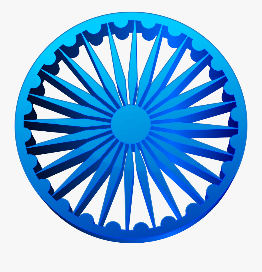 Ashoka Chakra India Transparent Png Clip Art Image, Transparent Clipart