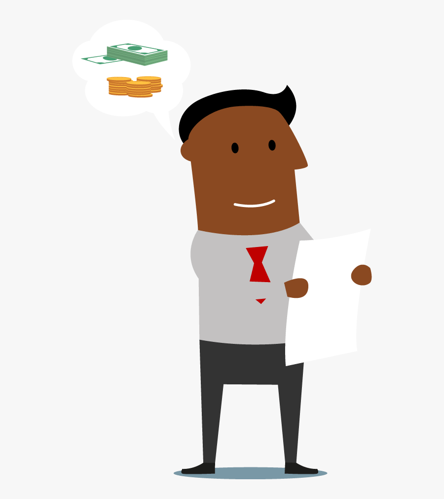 Bill Of Sale Contract - Illustration, Transparent Clipart