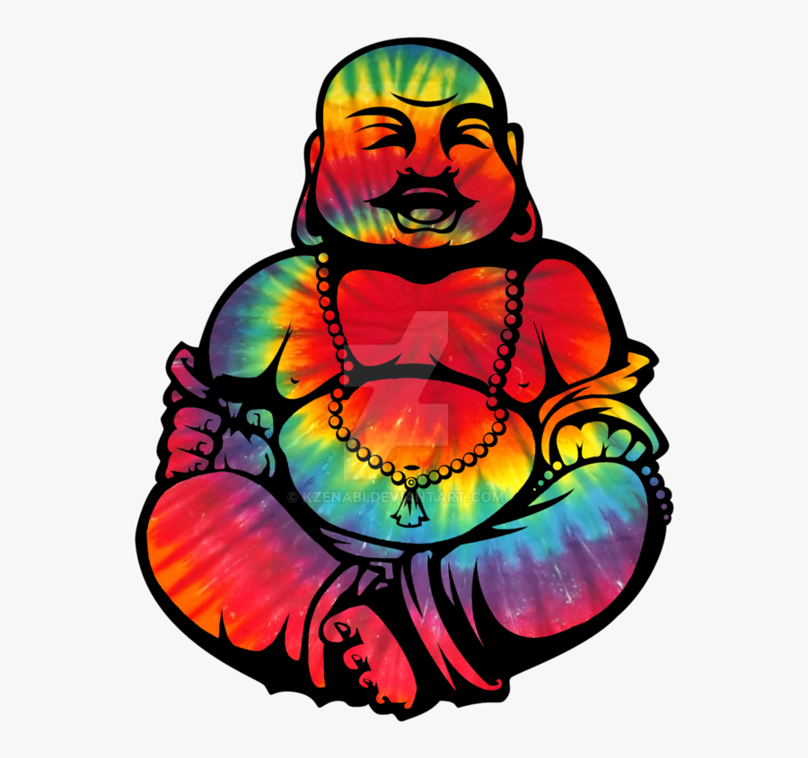 Svg Black And White Buddah Drawing Psychedelic - Sticker Buddha, Transparent Clipart