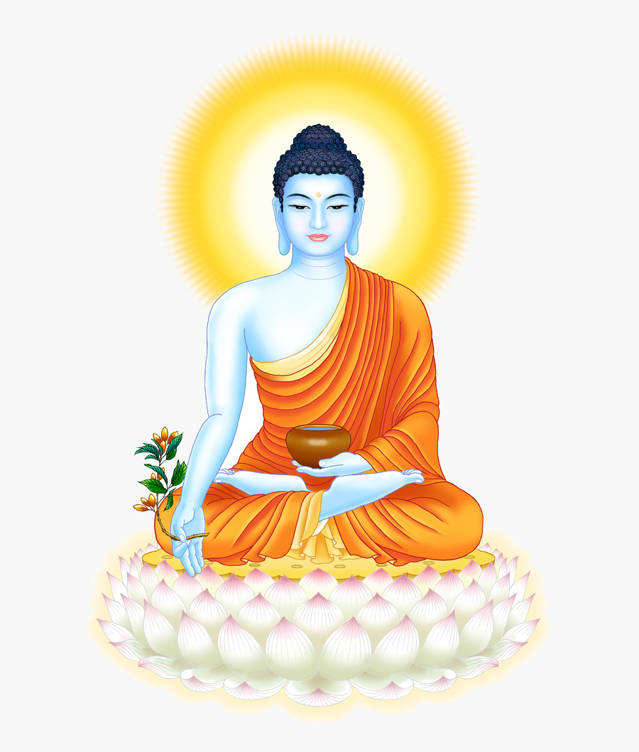 Art Eastern Buddhist Glass Buddhism Buddha Medicine - Clipart Buddha Png, Transparent Clipart