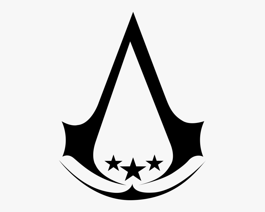 Transparent Star Burst Clip Art Png - Assassin's Creed Logo Png, Transparent Clipart