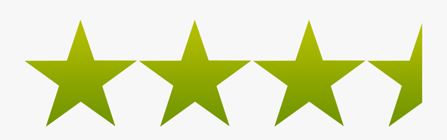 3 5 Star Rating - 2 Star Rating Png, Transparent Clipart
