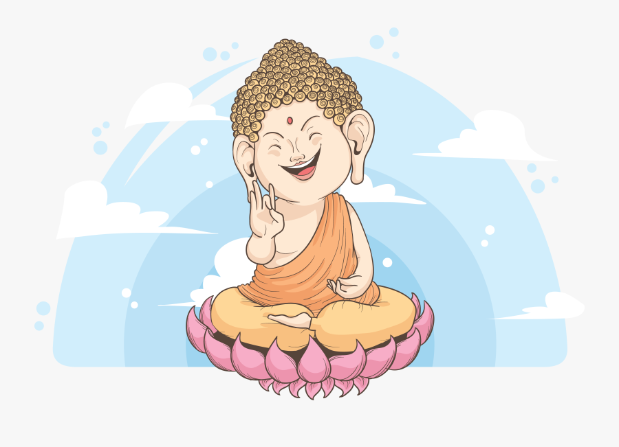 Cartoon Illustration Transprent Png - Meditating Cartoon Vector Transparent, Transparent Clipart