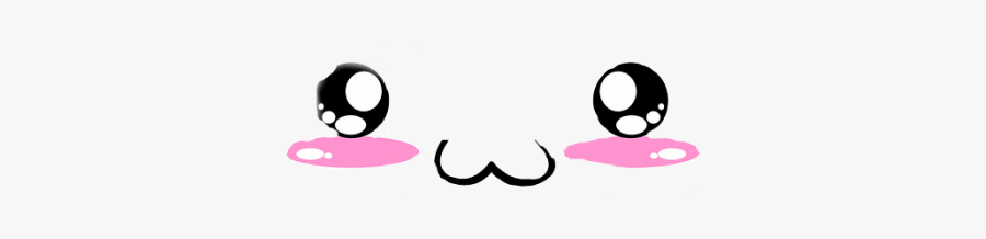 Smiley Clip Art Image Face Kawaii - Kawaii Face Transparent Background, Transparent Clipart