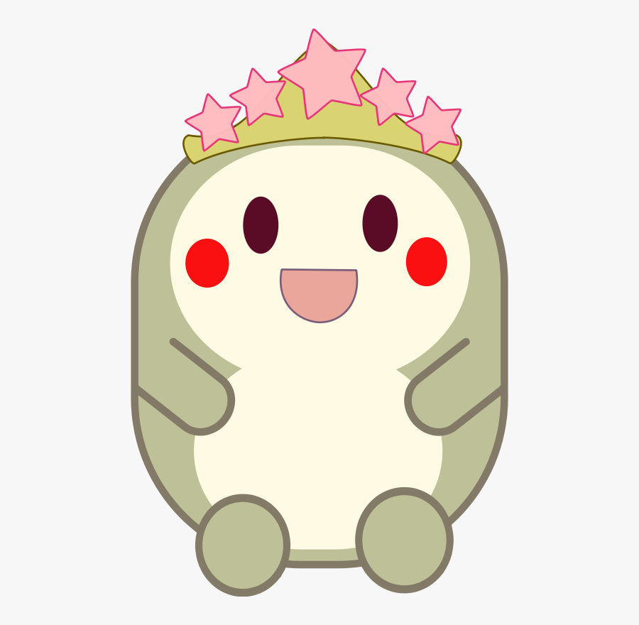 Crowned Critter Clip Art, Transparent Clipart