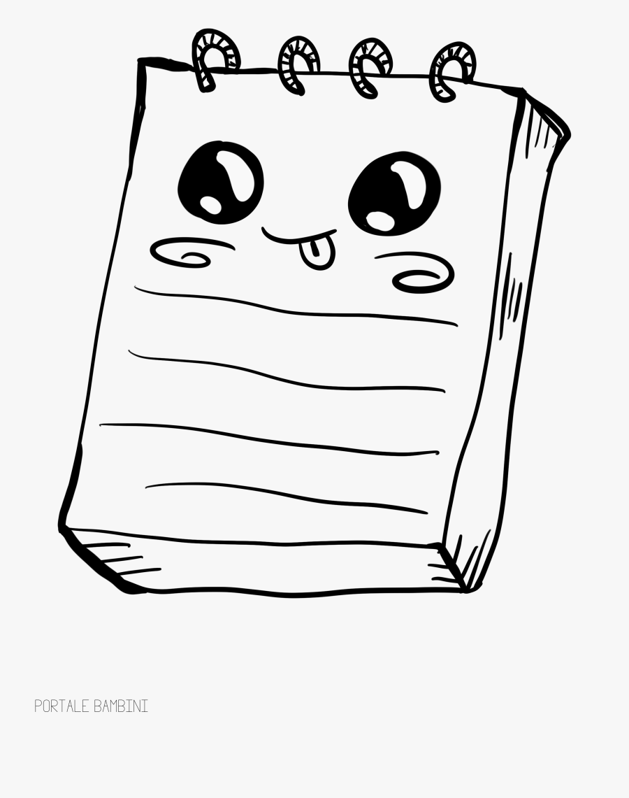 Kawaii Paper Cliparts - Papel Kawaii Png, Transparent Clipart