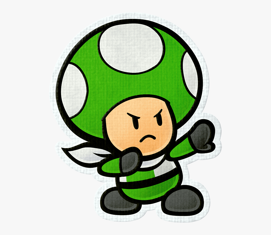 Paper Mario Color Splash Review Polygon Toads - Paper Mario Color Splash Toad, Transparent Clipart