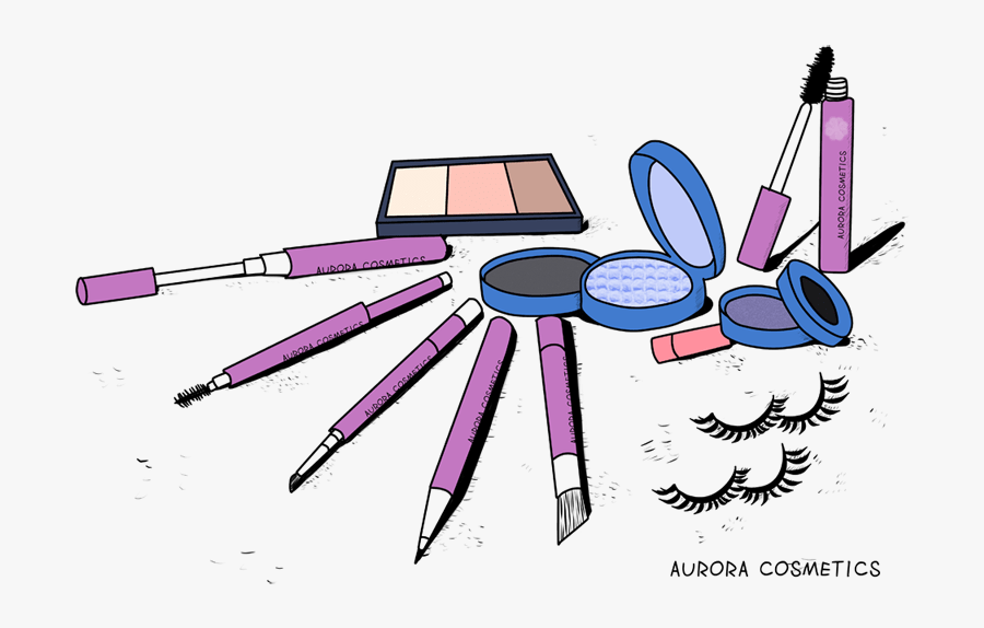 Aurora Cosmetics Eyes - Cosmetic Transparent Design, Transparent Clipart