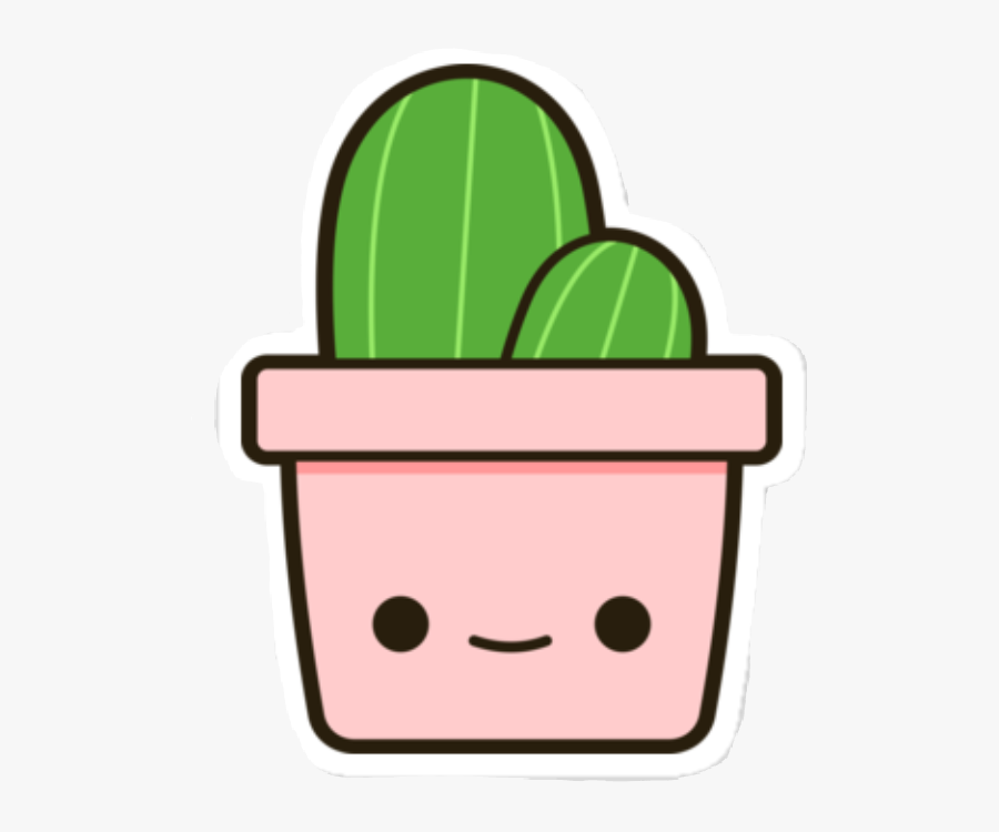 Cactus Clipart Kawaii - Cute Cactus Png, Transparent Clipart