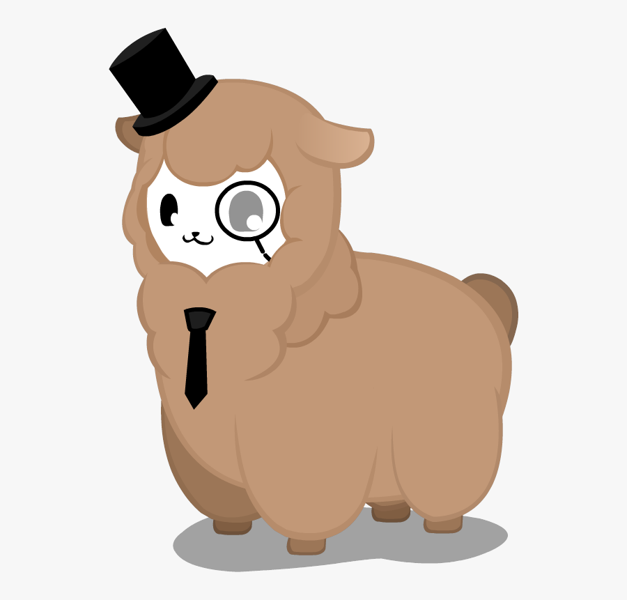 Chibi Alpaca, Transparent Clipart