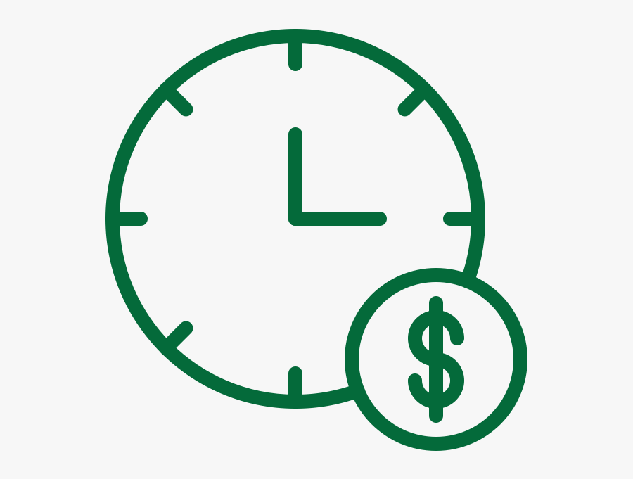 Employee Benefit Review - Grey Clock Icon Png, Transparent Clipart
