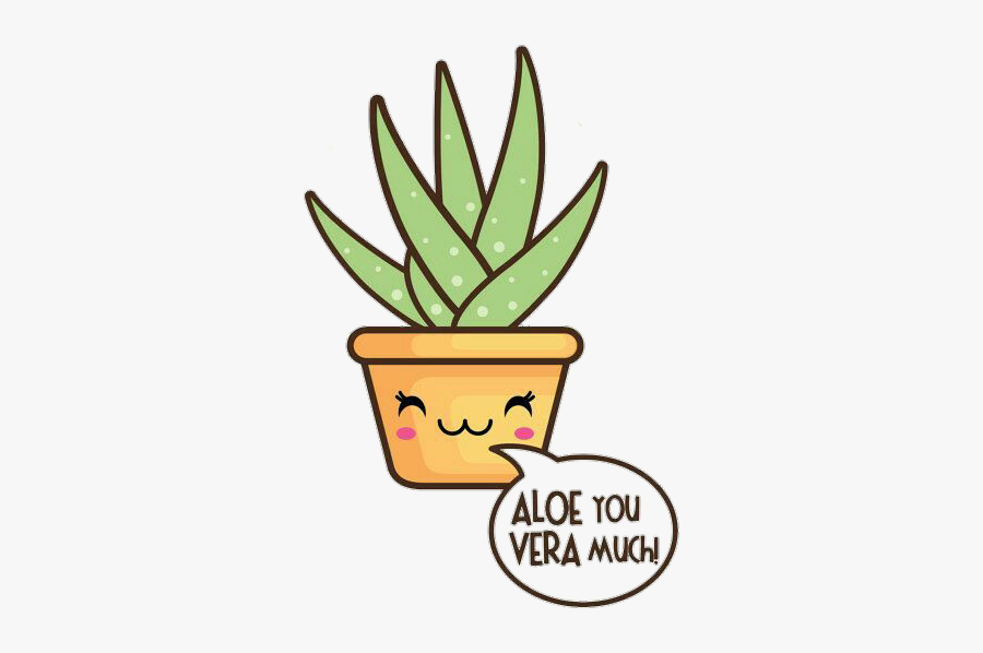 #aloevera #kawaii #plant #cute 
 
u Guys Reeeealy Liked - Cute Aloe Vera Plant, Transparent Clipart