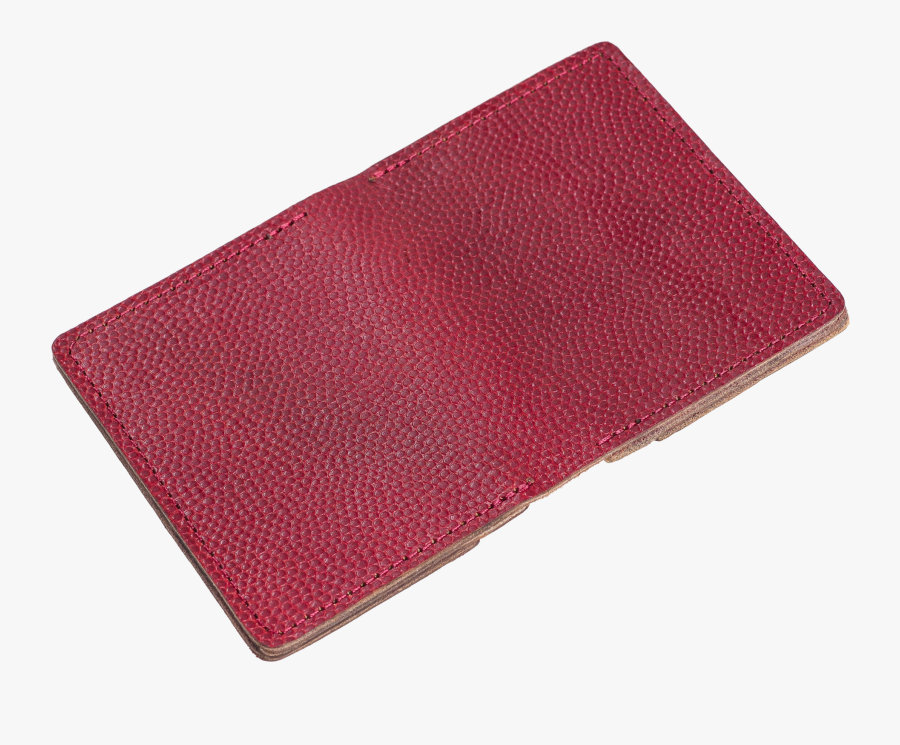 Exterior Of Football Texture On Horween Leather Wallet - Leather, Transparent Clipart