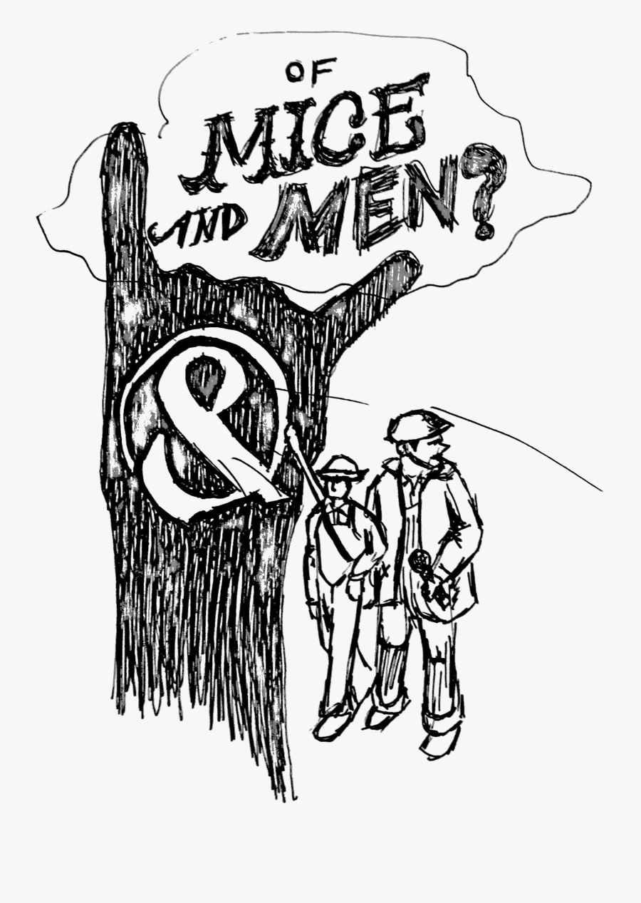 Picture Library Download Of Mice And Men - Illustration, Transparent Clipart