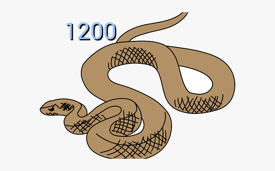 Rattlesnake Clipart Australian Snake - Cartoon Snakes Clip Art, Transparent Clipart
