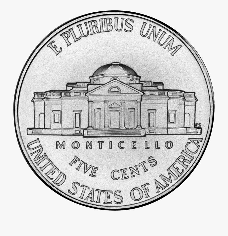 Show Me The Money - Tail Side Of A Nickel, Transparent Clipart