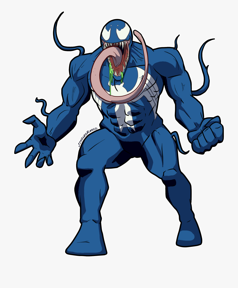 Venom Drawing Full Body, Transparent Clipart