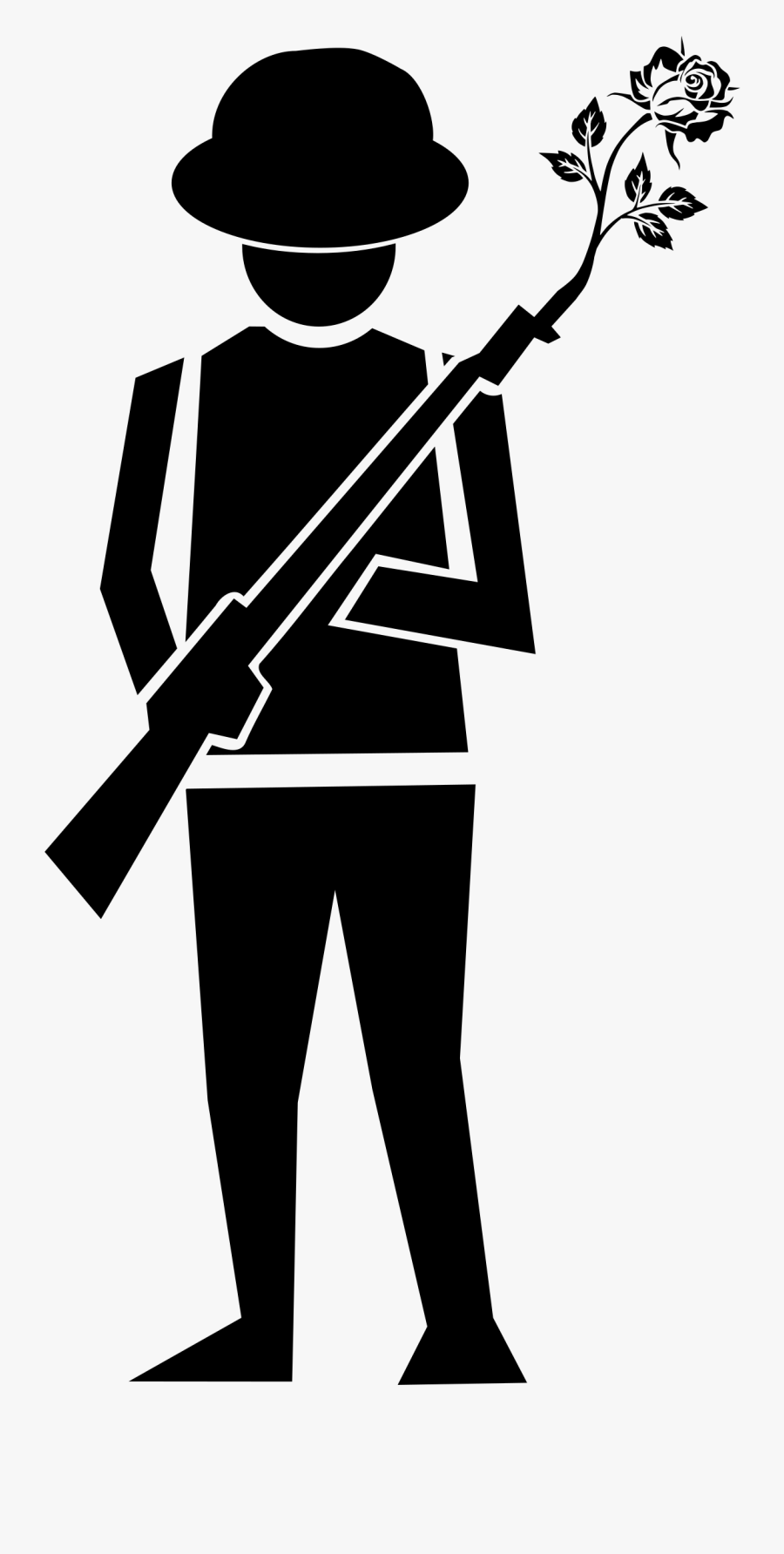 Army Silhouette Png - Miner Clip Art, Transparent Clipart