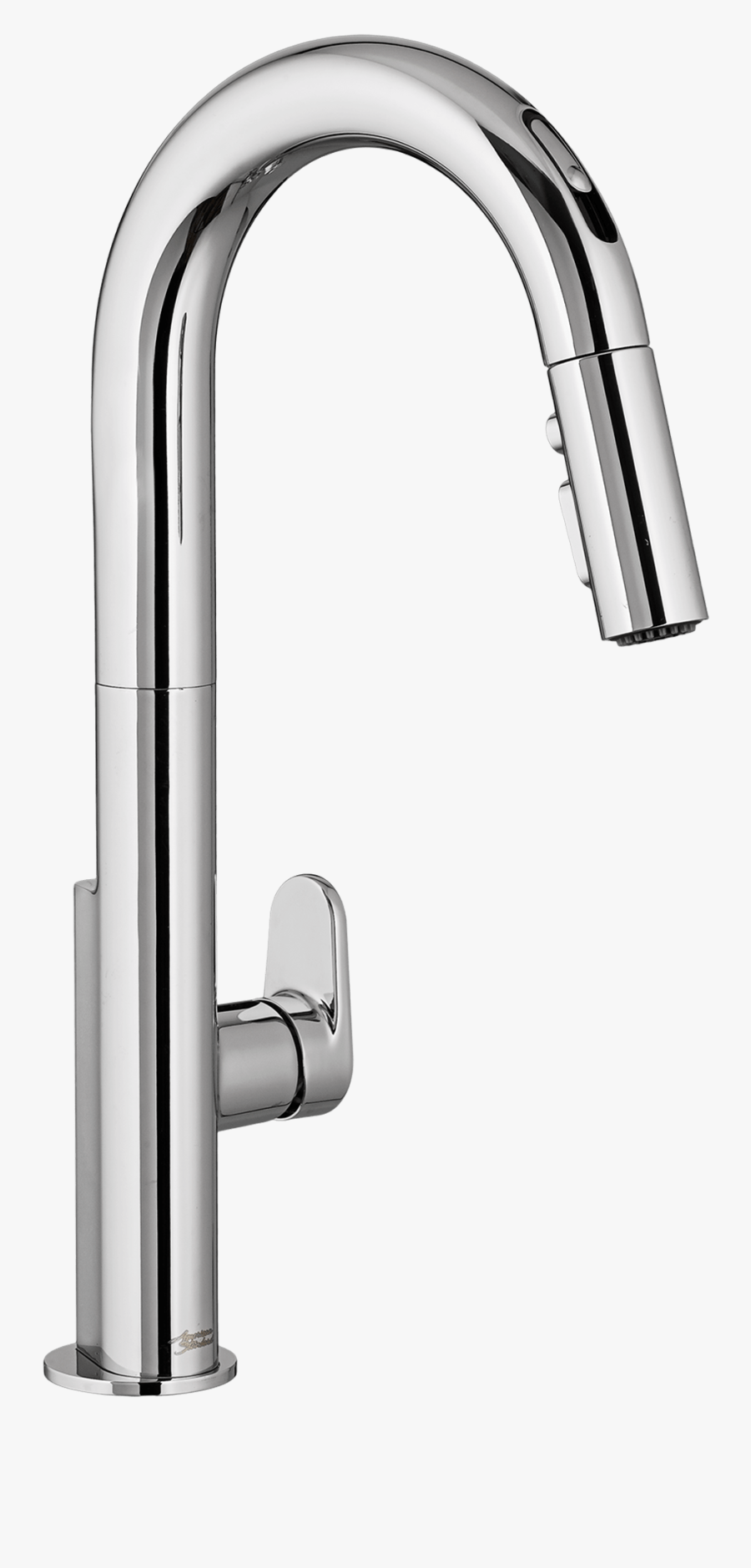 Beale Pull Down Kitchen Faucet With Selectronic Hands - Grohe Eurosmart Basin Mixer, Transparent Clipart