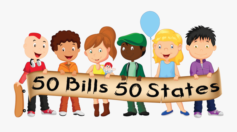 Discussion Clipart Group Therapy - 50 Bills 50 States, Transparent Clipart