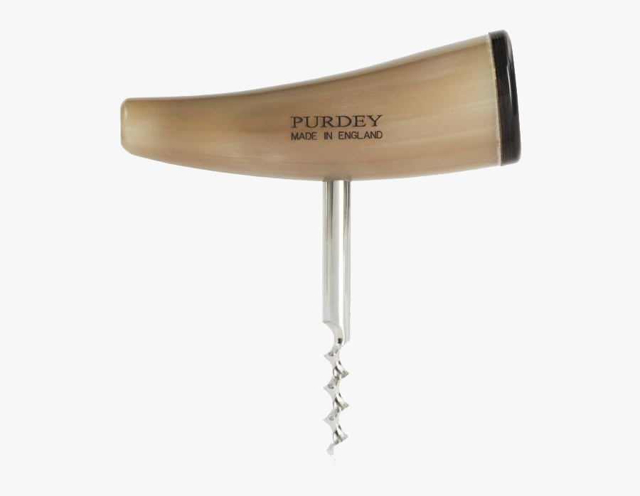 Purdey Cork Corkscrew, Transparent Clipart