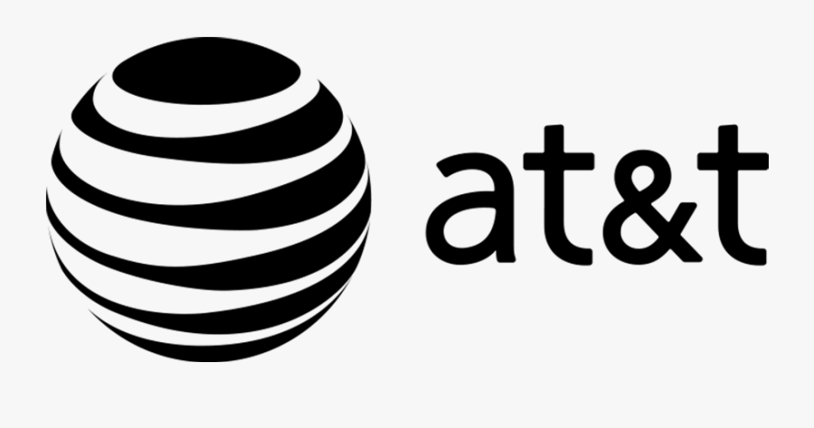 At&t - At&t Logo White Transparent Background, Transparent Clipart