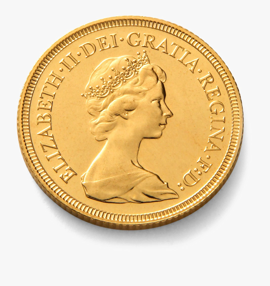 Transparent Gold Coins Clipart - Gold Coin .png, Transparent Clipart