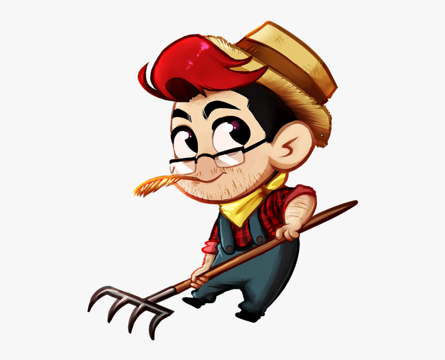 Svg Library Thesketchhog Farmer Markiplier Farmiplier - Stardew Valley Fanart, Transparent Clipart