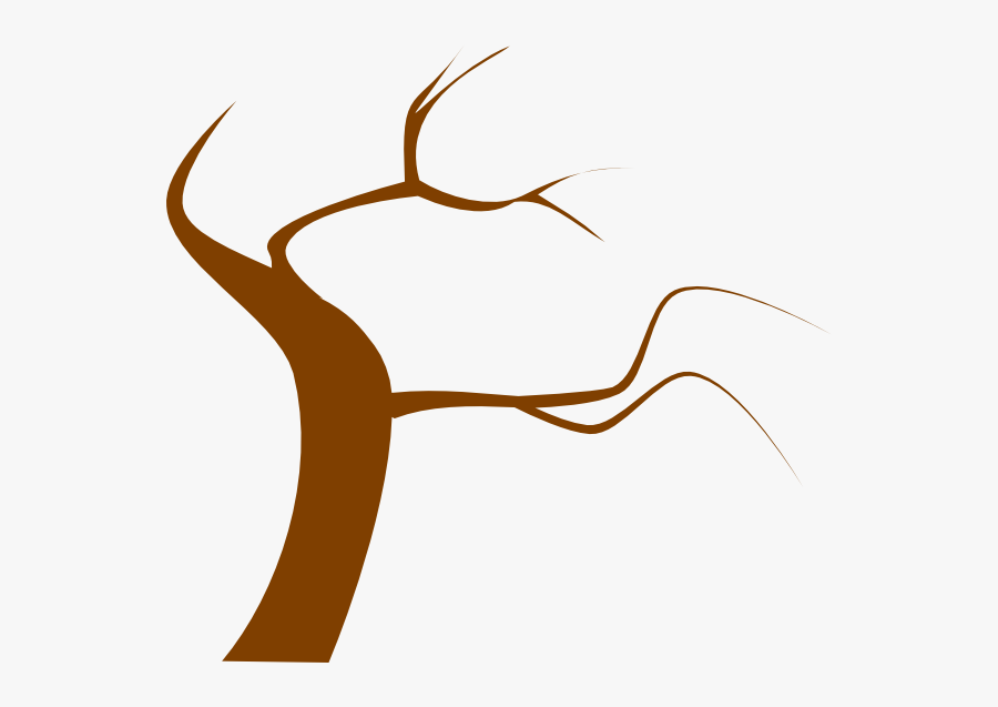 Brown Tree Svg Downloads - Dead Tree Png Clipart, Transparent Clipart