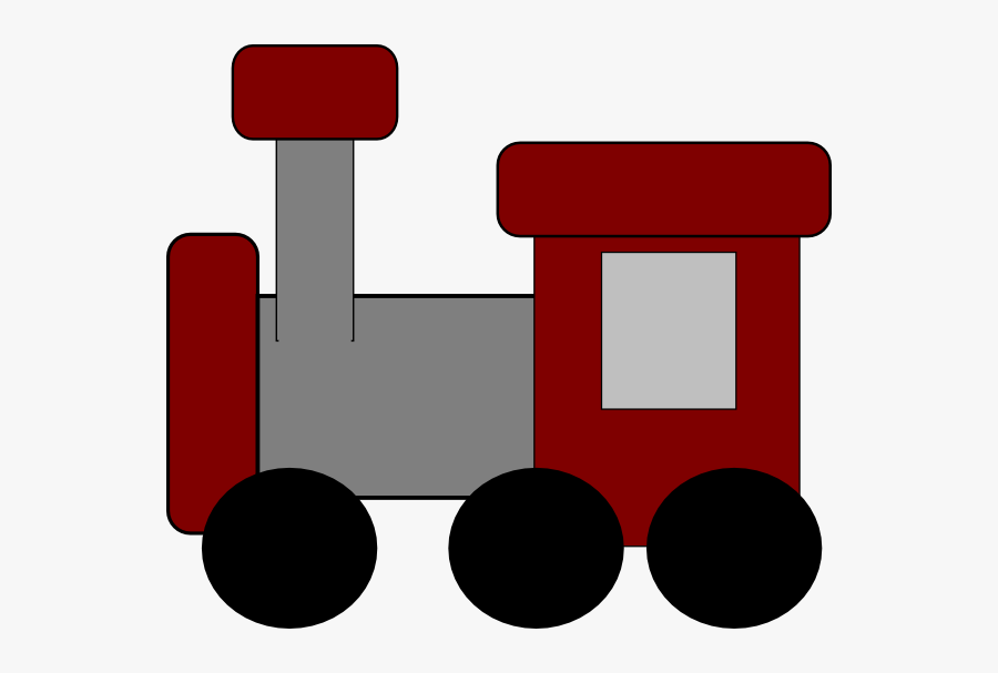 Train Clipart Gray - Train Clip Art Gray, Transparent Clipart