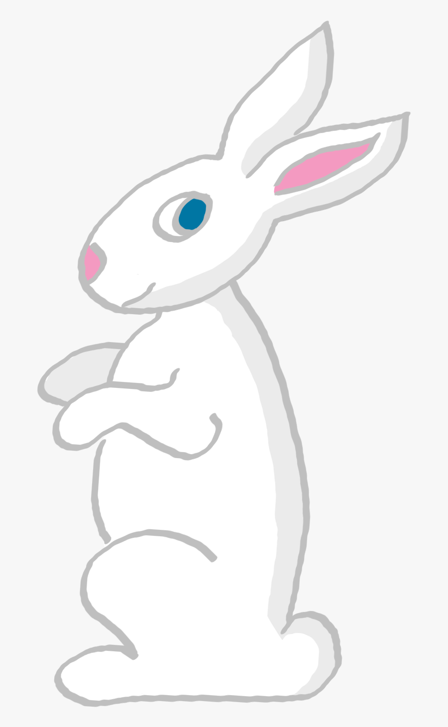 Free Bunny Clipart - Domestic Rabbit, Transparent Clipart