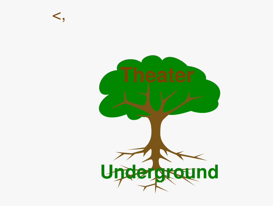 Tree Root New2 Clip Art At Clker - Tree Clip Art, Transparent Clipart