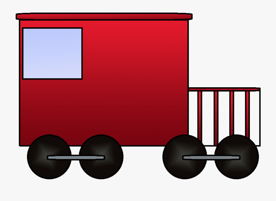 Cart Coal Car Transparent - Clip Art Train Caboose, Transparent Clipart
