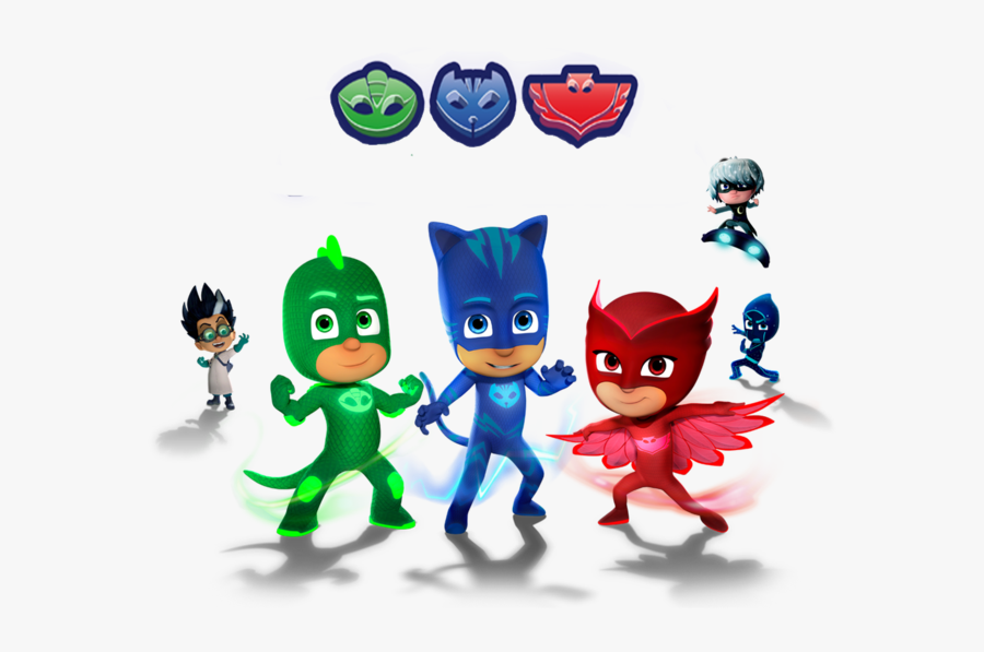 Pj Masks Edible Cake Topper - Pj Mask Clip Art, Transparent Clipart