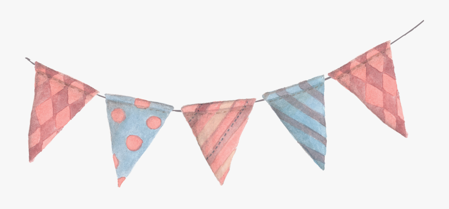 Paper Banner Bunting Pennon Clip Art - Fiesta Banner Black And White, Transparent Clipart