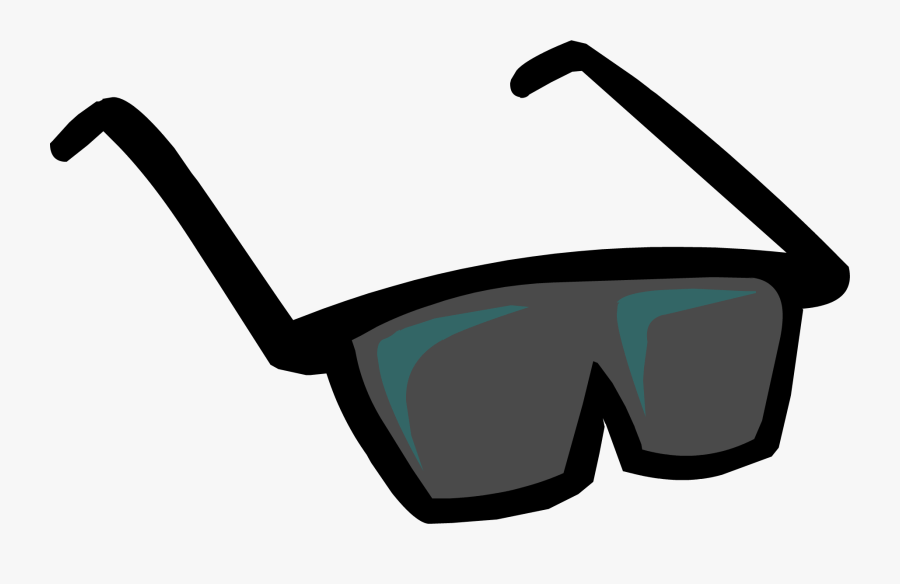 Transparent None Clipart - Club Penguin Sunglasses, Transparent Clipart