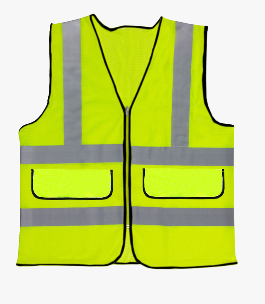 Clipart Of Vest - Class 2 Safety Vest, Transparent Clipart