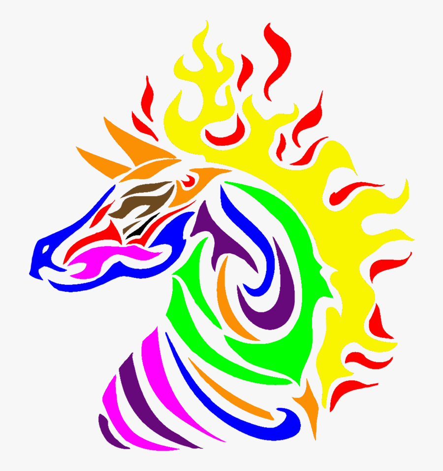 Zeal Men"s Printed Vest - Tribal Horse Tattoo Ideas, Transparent Clipart