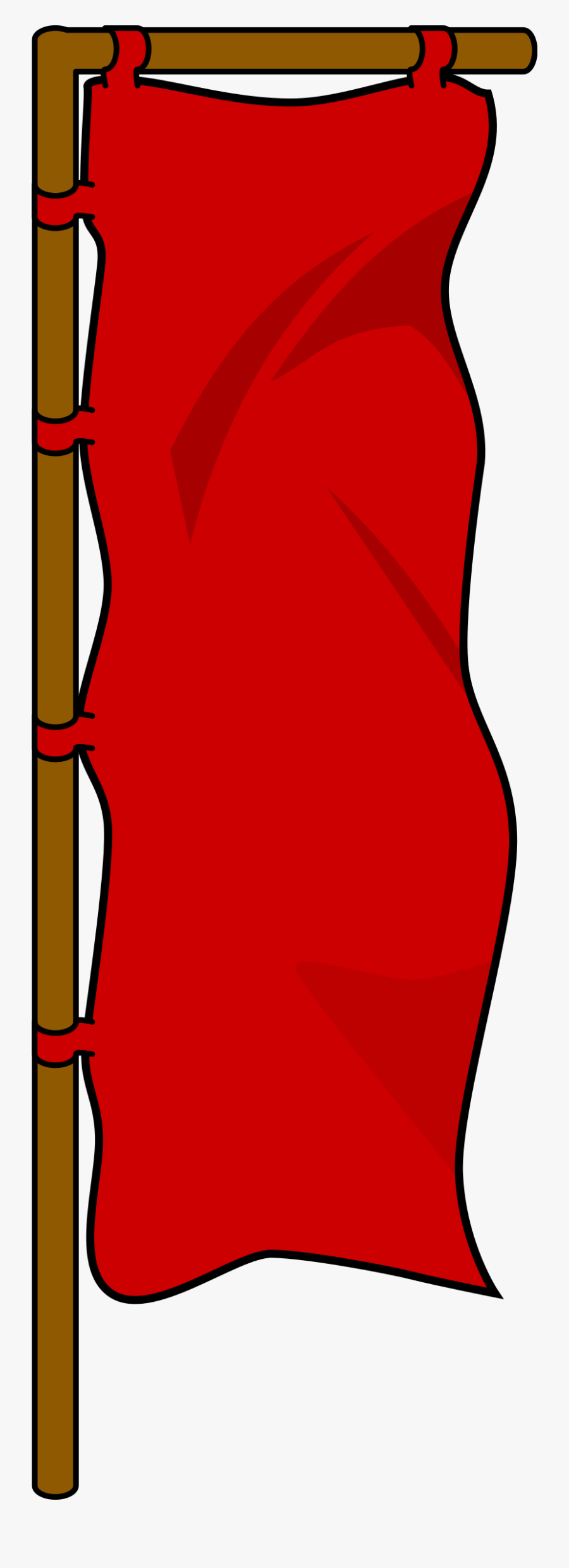 Banner Clipart Vector Clip - Vertical Banner Clip Art, Transparent Clipart