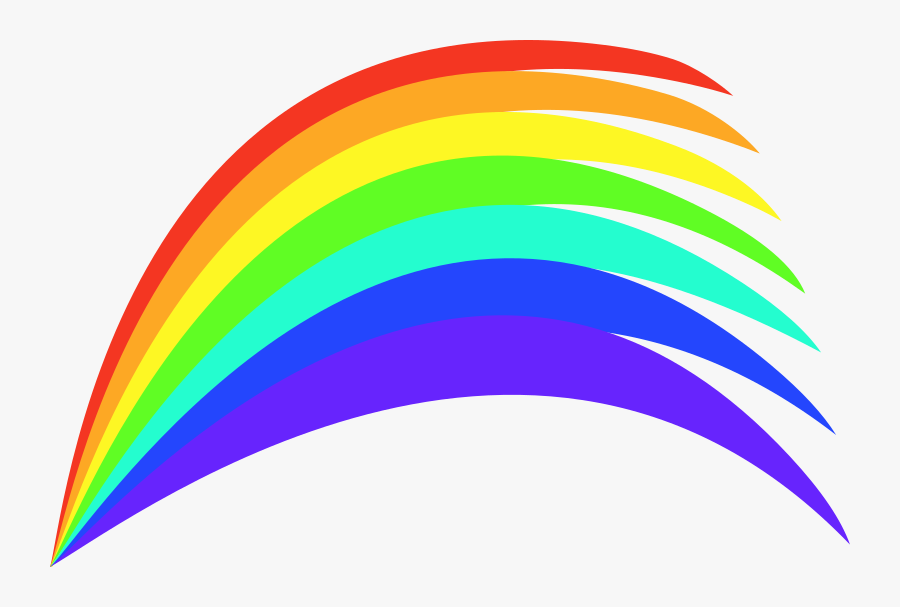 Rainbow Clip Art, Transparent Clipart